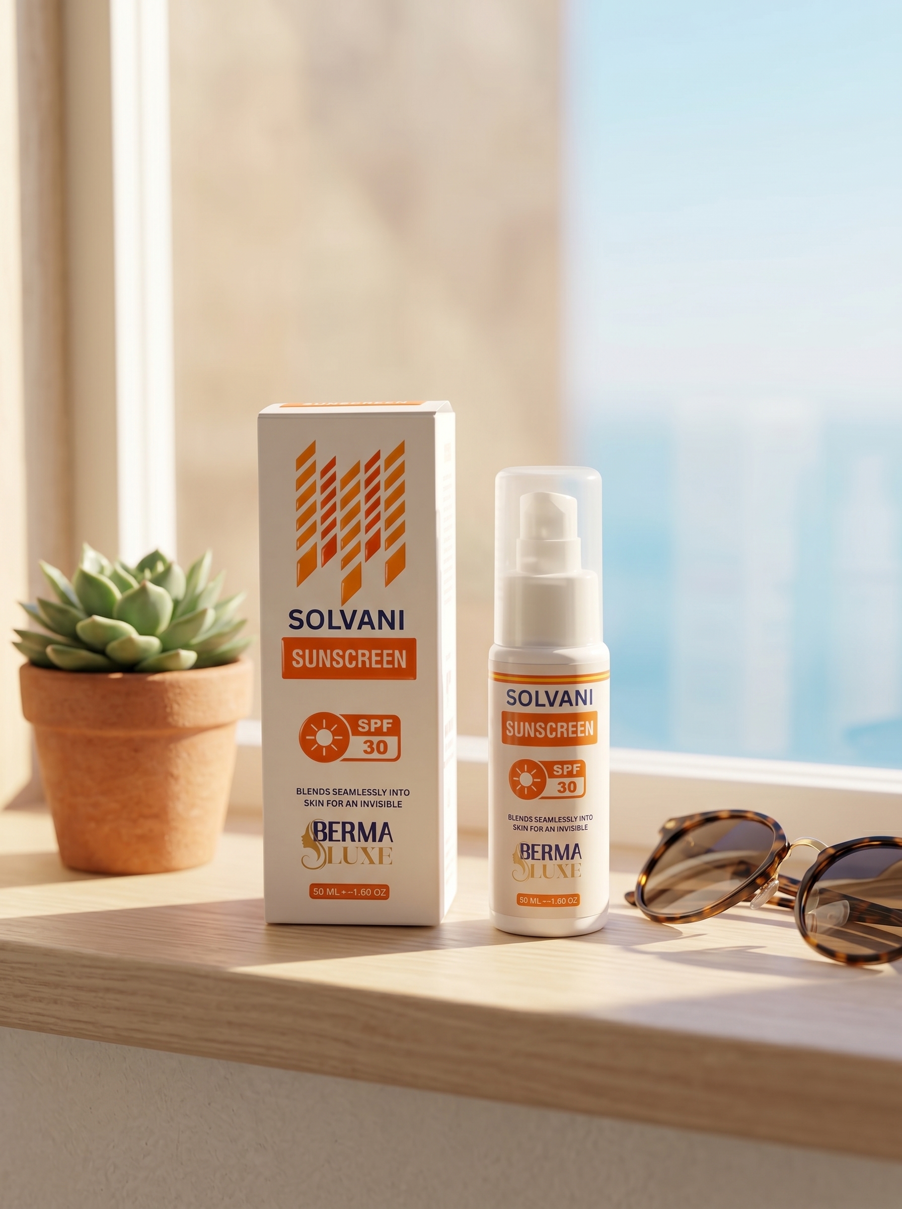 SOLVANI Sunscreen SPF 30 | bermaluxe