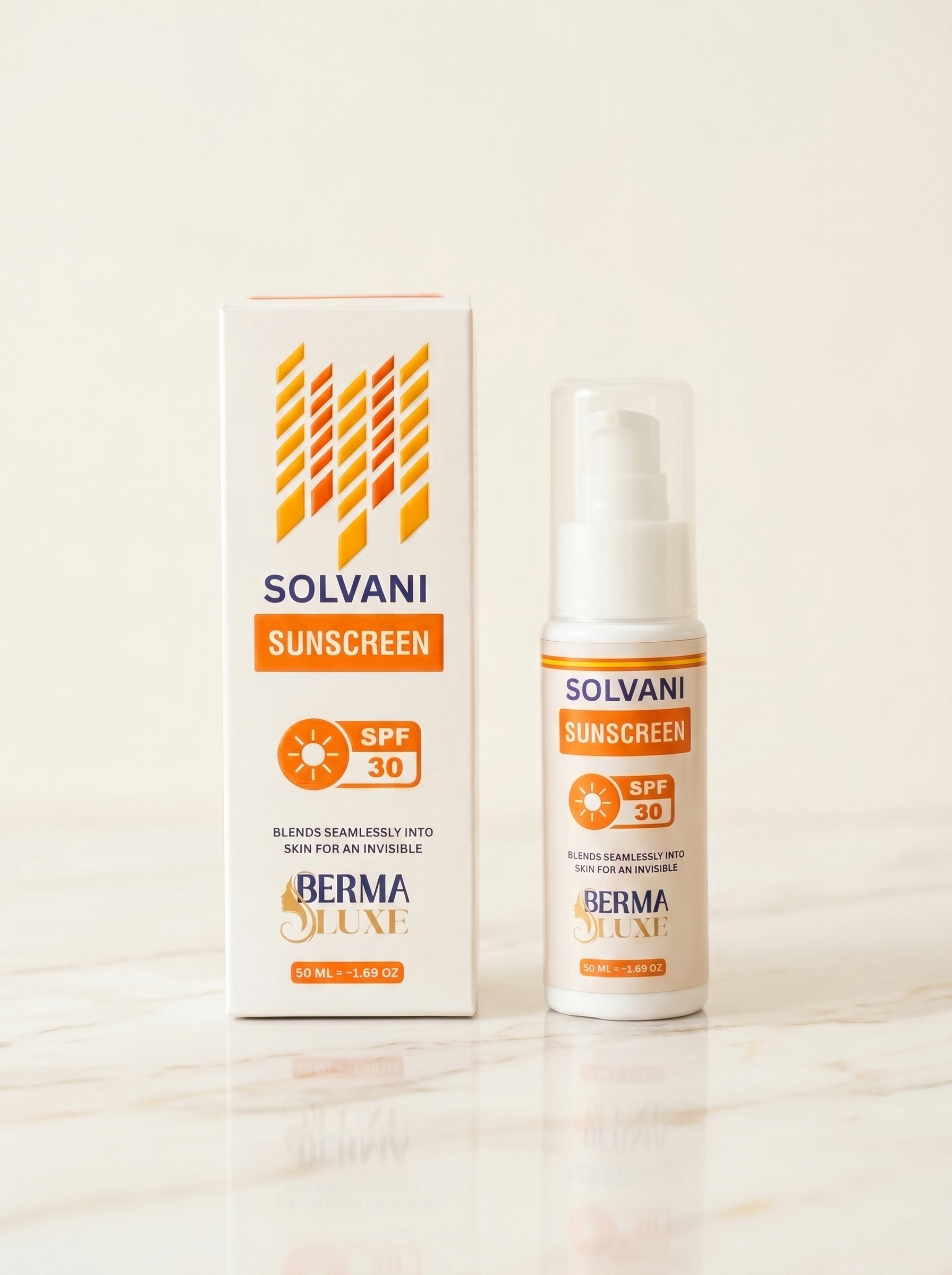 SOLVANI Sunscreen SPF 30 | bermaluxe