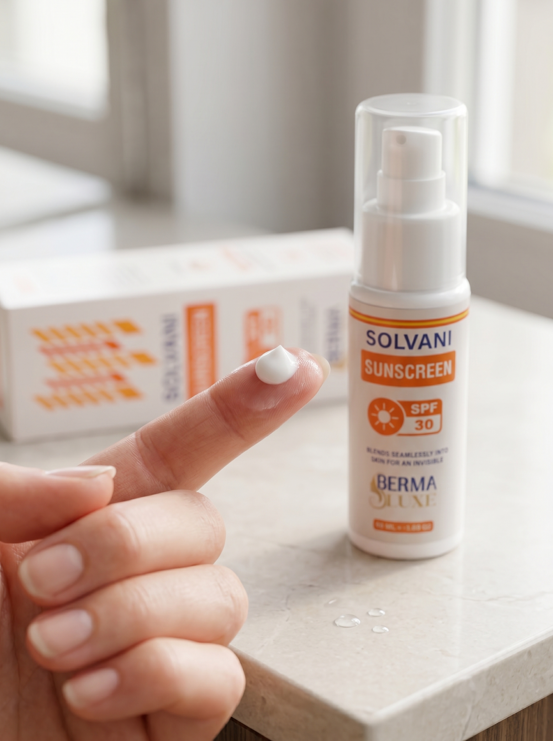 SOLVANI Sunscreen SPF 30 | bermaluxe