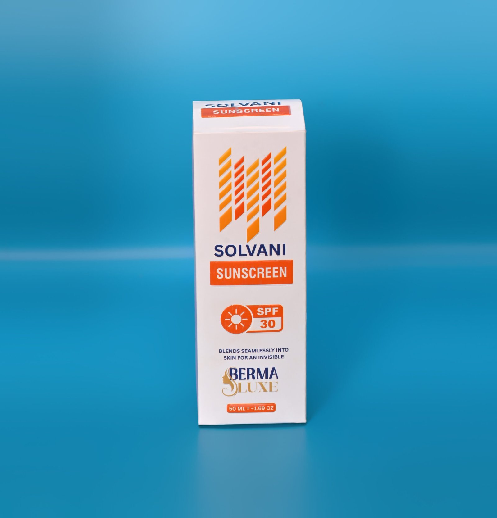 Solvani Sunscreen | SPF 30 | Lightweight, Invisible Finish | 50ml